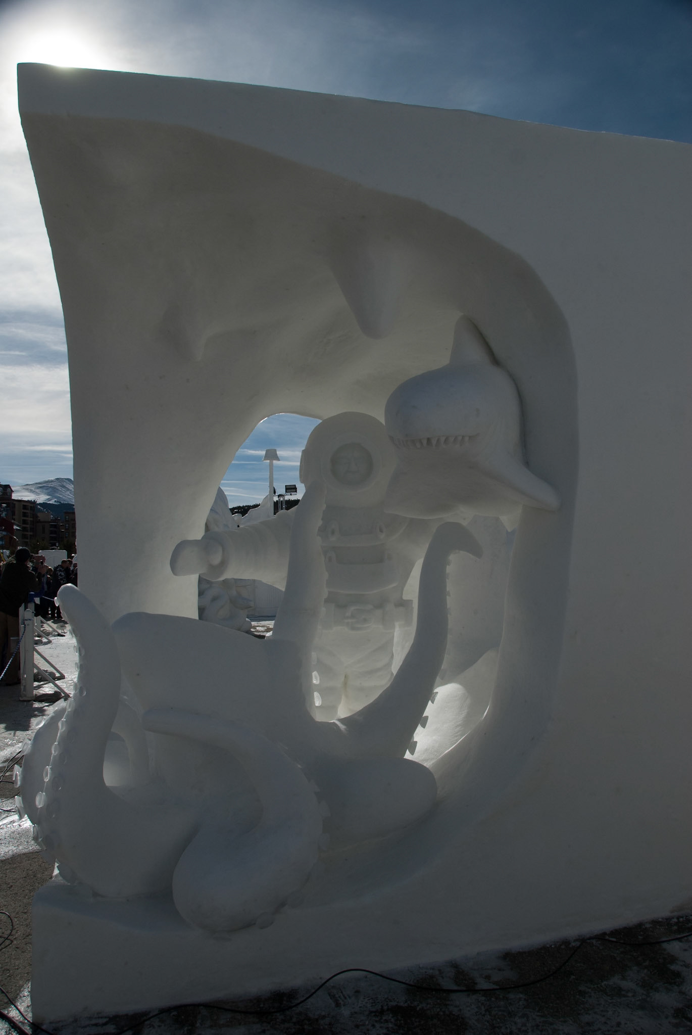 Breckenridge Snow Sculpture