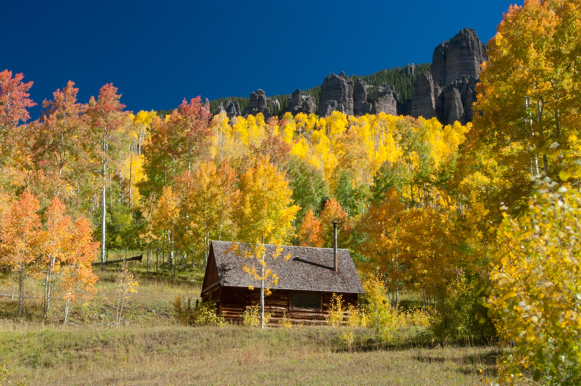 A cabin in Cimmaron Valley, CO