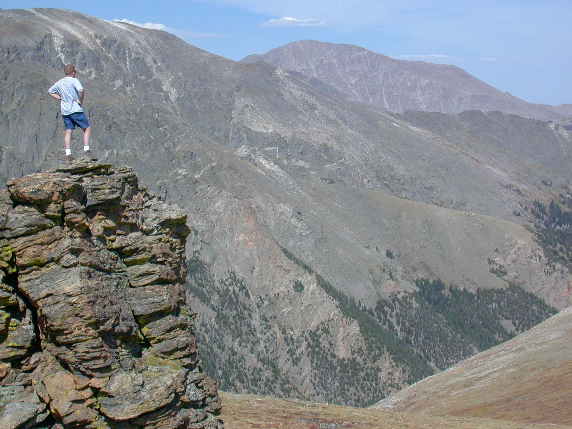 Looking over Fall River canyon