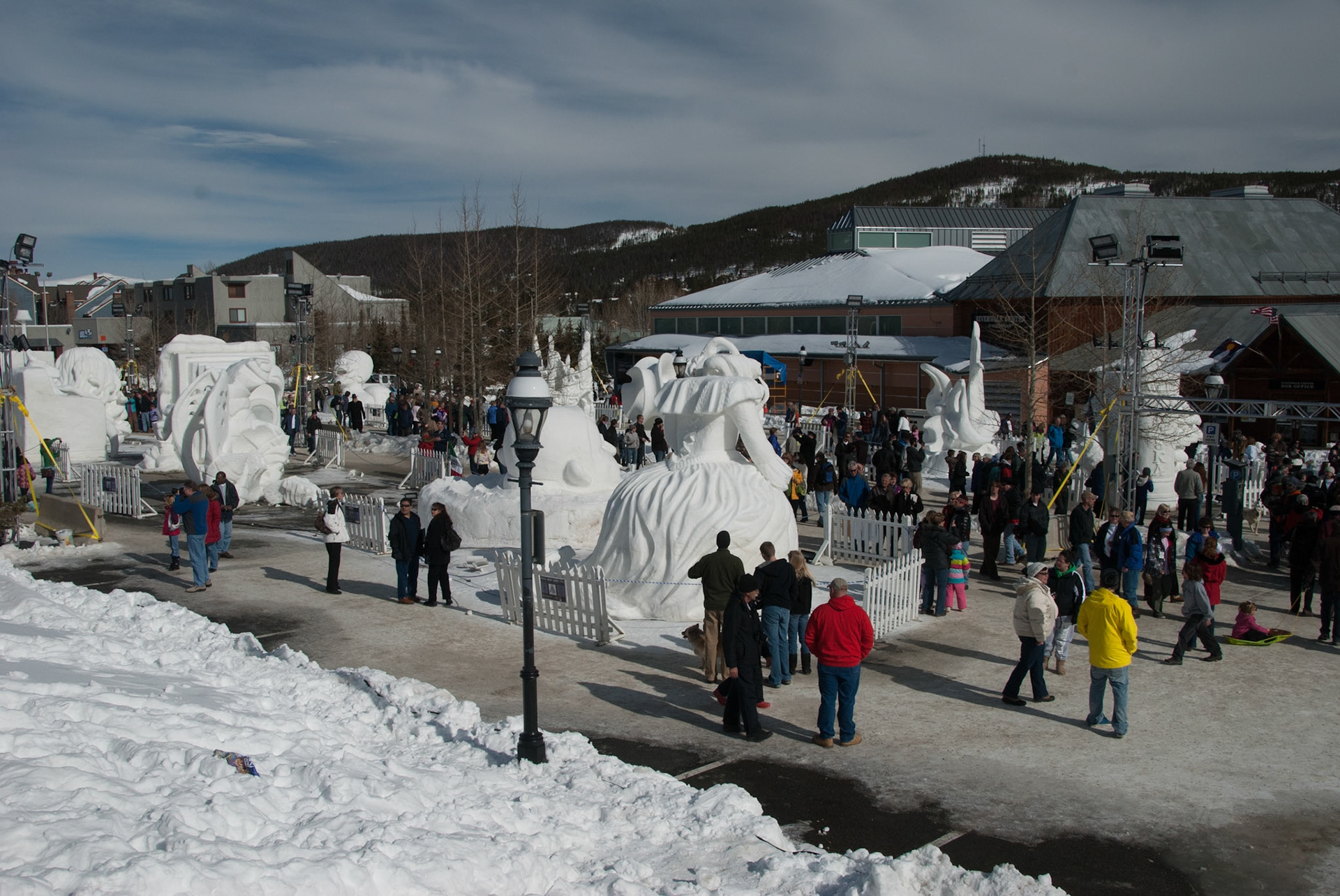 Breckenridge Snow Sculpture