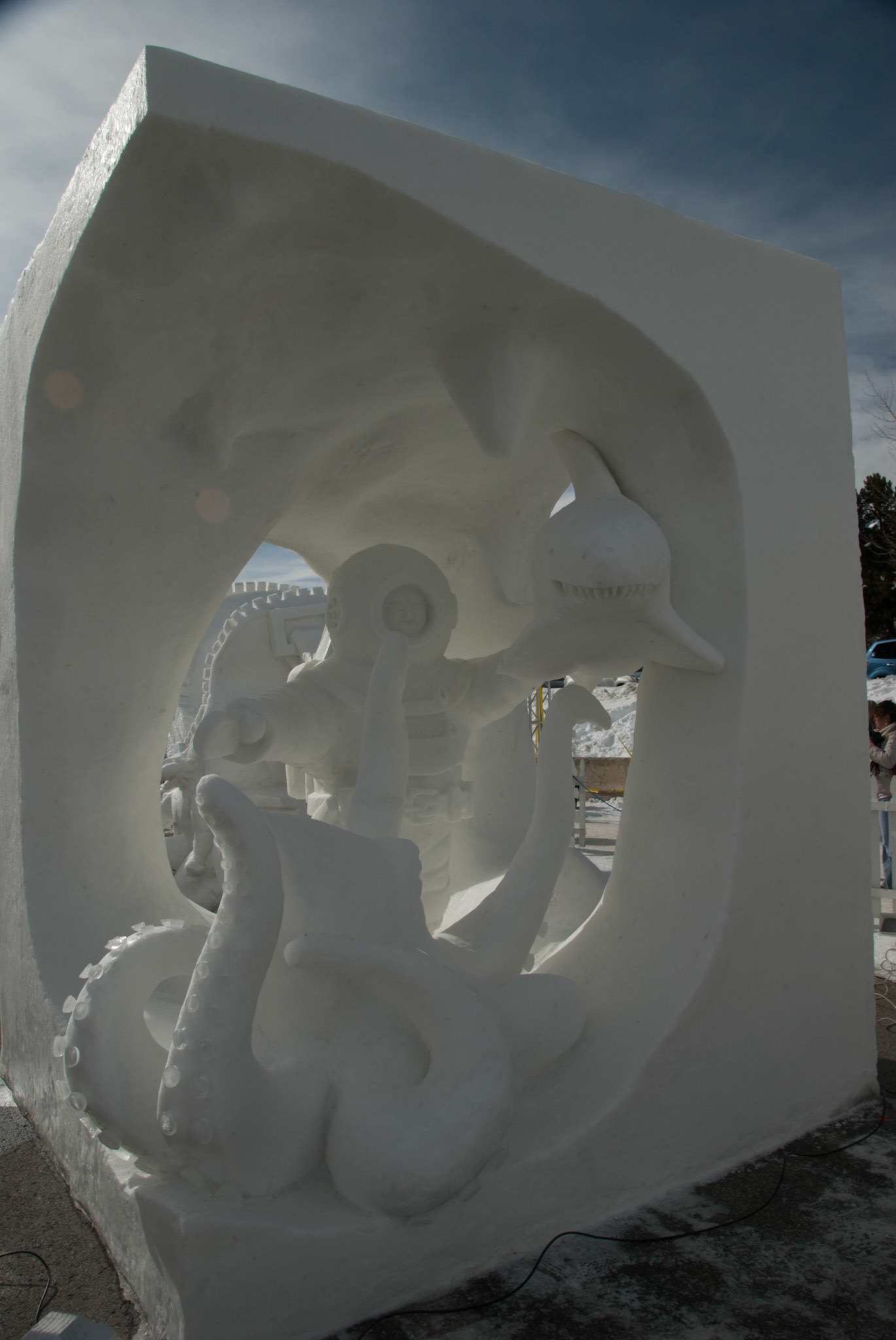 Breckenridge Snow Sculpture