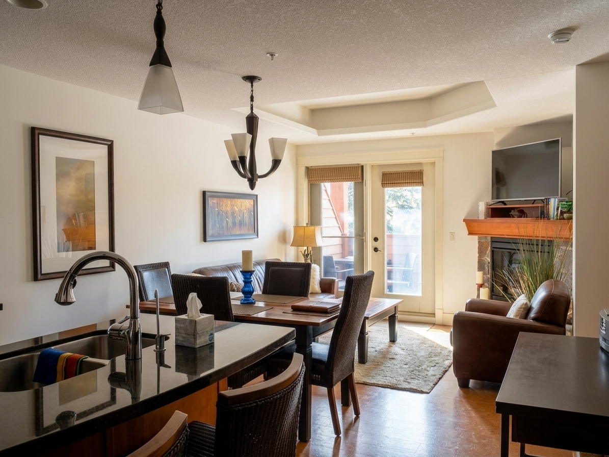 Interior house painting in Canmore, with a focus on preparation and finish.