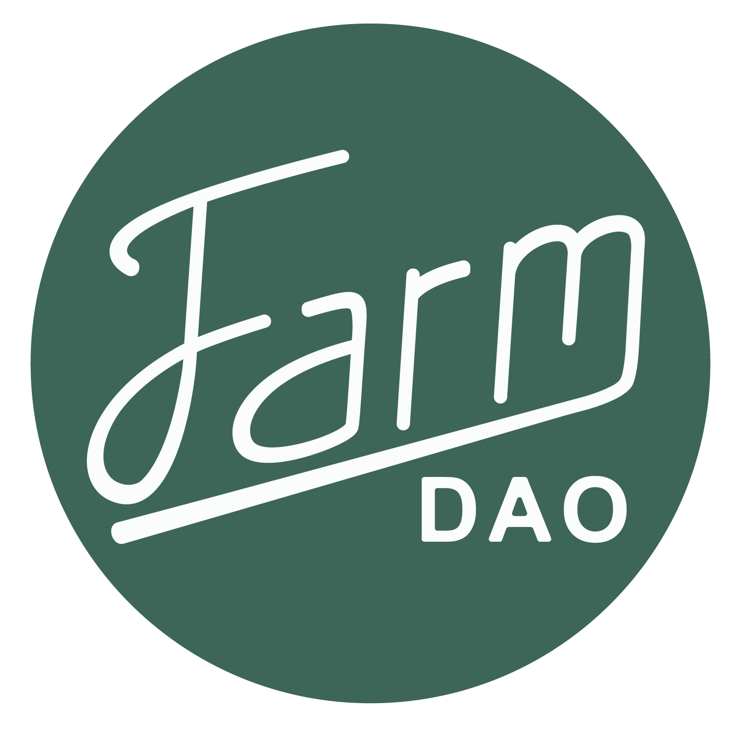 Farm Dao web3 NFT logo design illustration