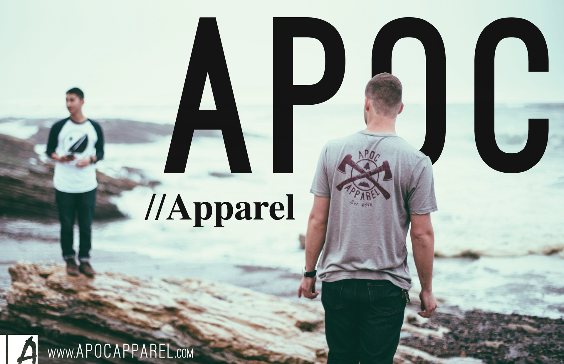 Apoc Apparel spring 2013 lookbook page layout design San Luis obispo