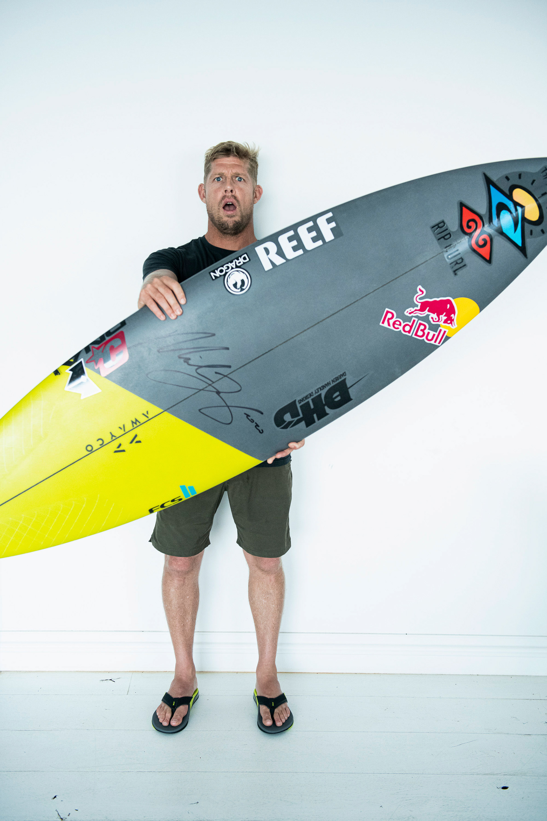 REEF Mick Fanning Surfboard sandal surf bottle opener promotion giveaway marketing