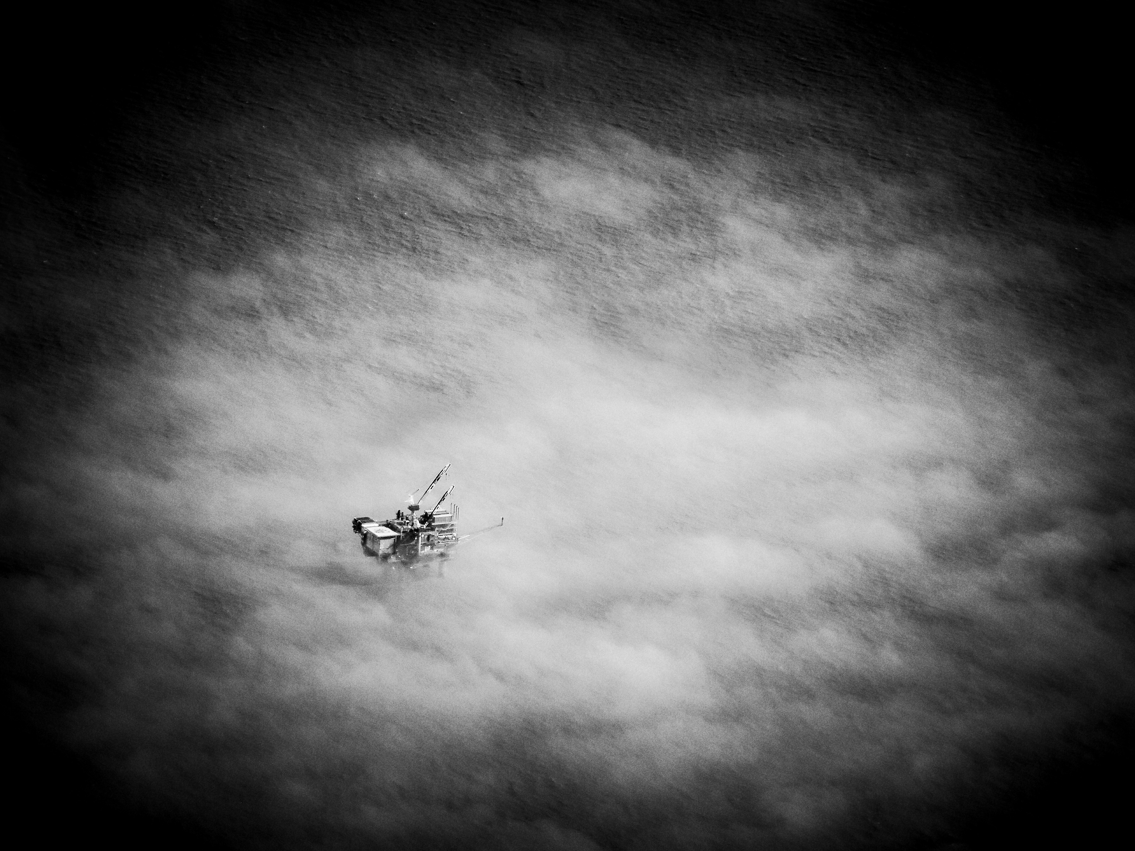 Oil Derrick Cook Inlet, Alaska