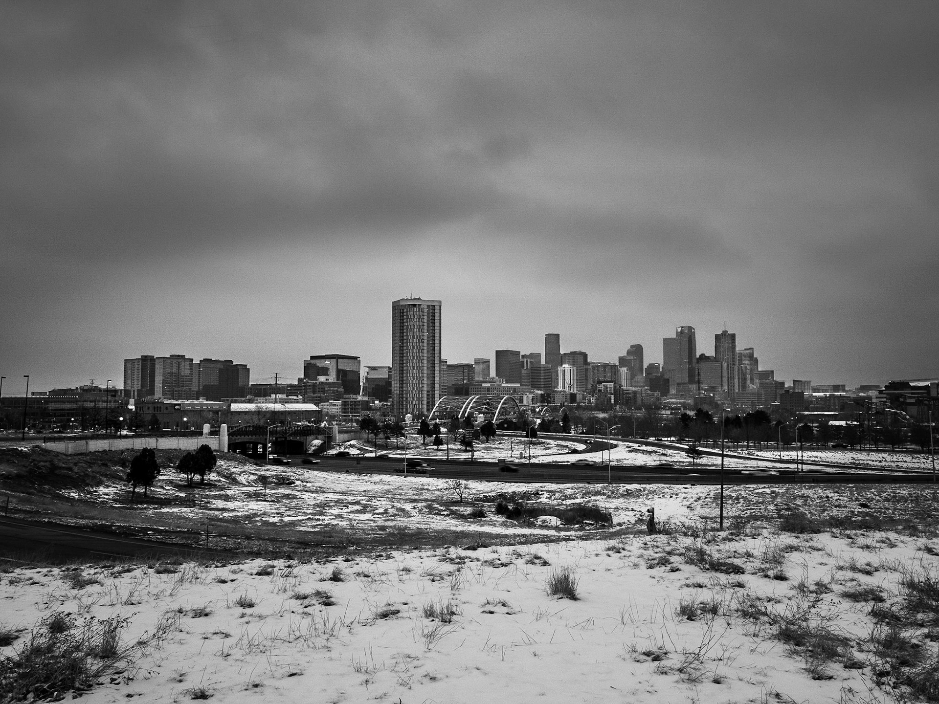 Downtown Denver from Zuni