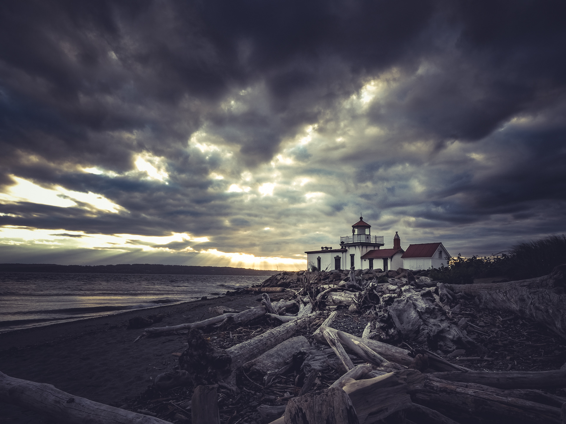 West Point Lighthouse, Discovery Park, Washington