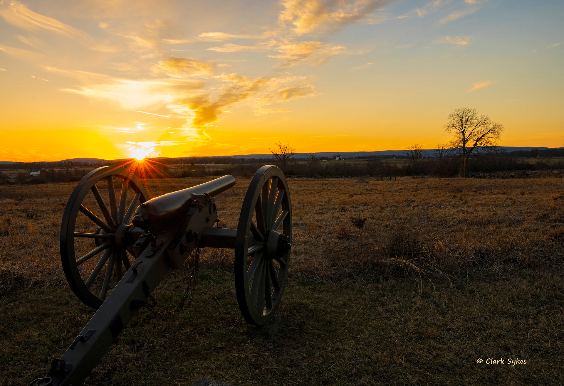 Gettysburg sunset, Gettysburg, Pennsylvania (Image GL-6)