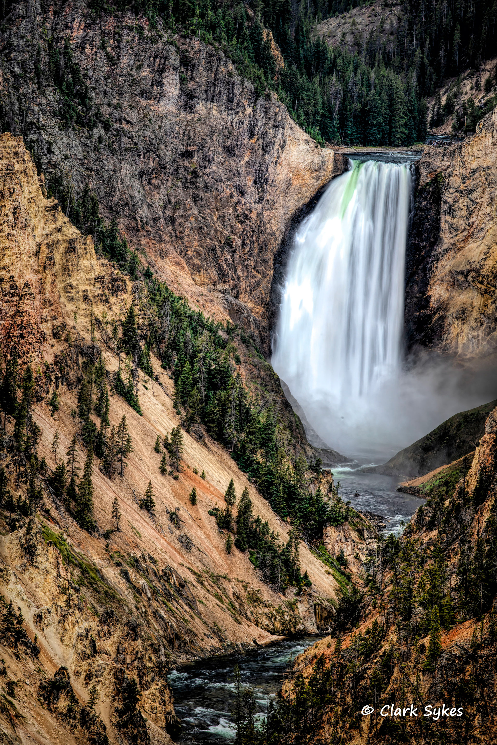 Upper Falls, Yellowstone National Park (Image YS-25)