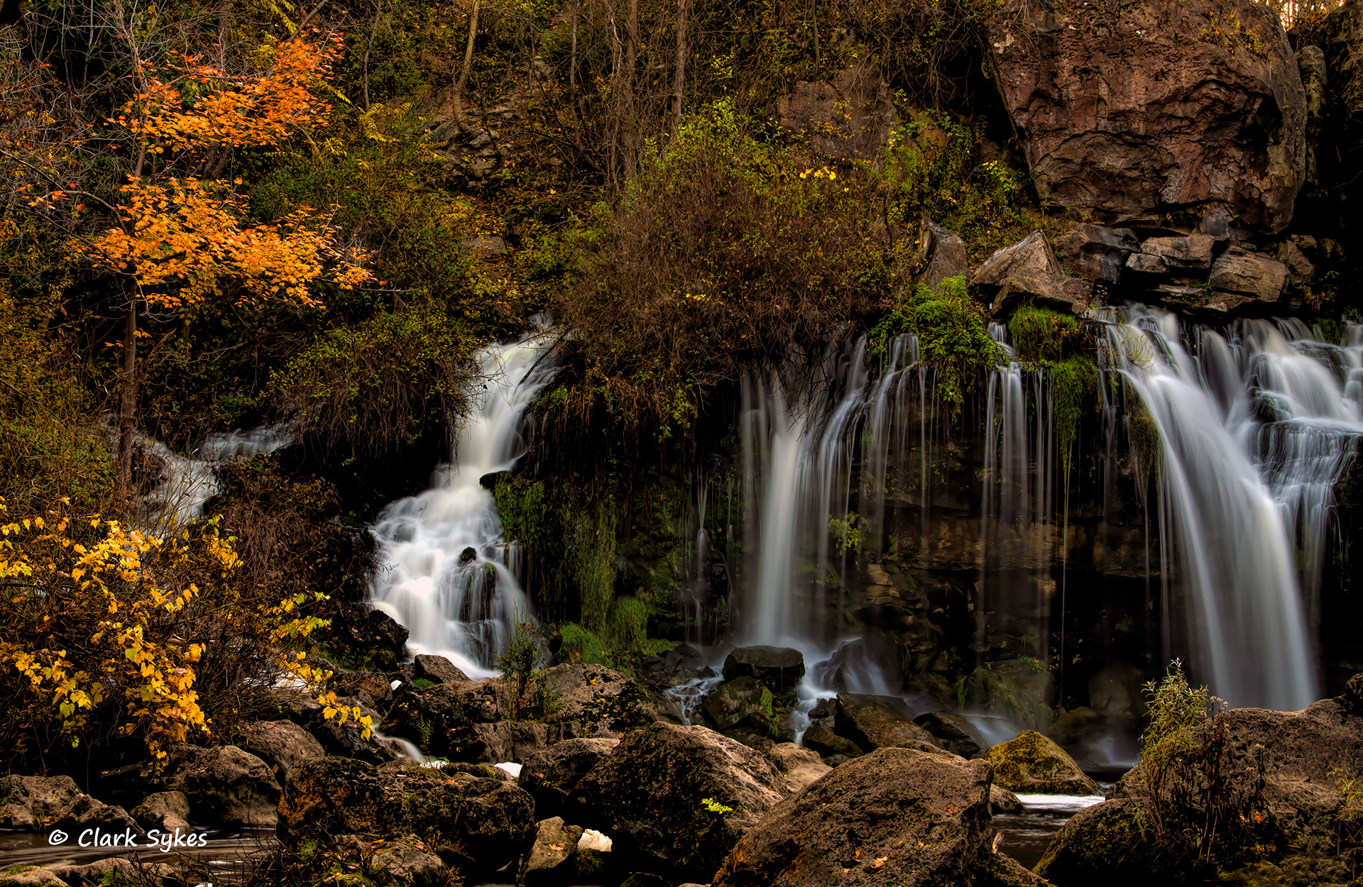 Akron Falls, Akron, New York (Image GL-19)