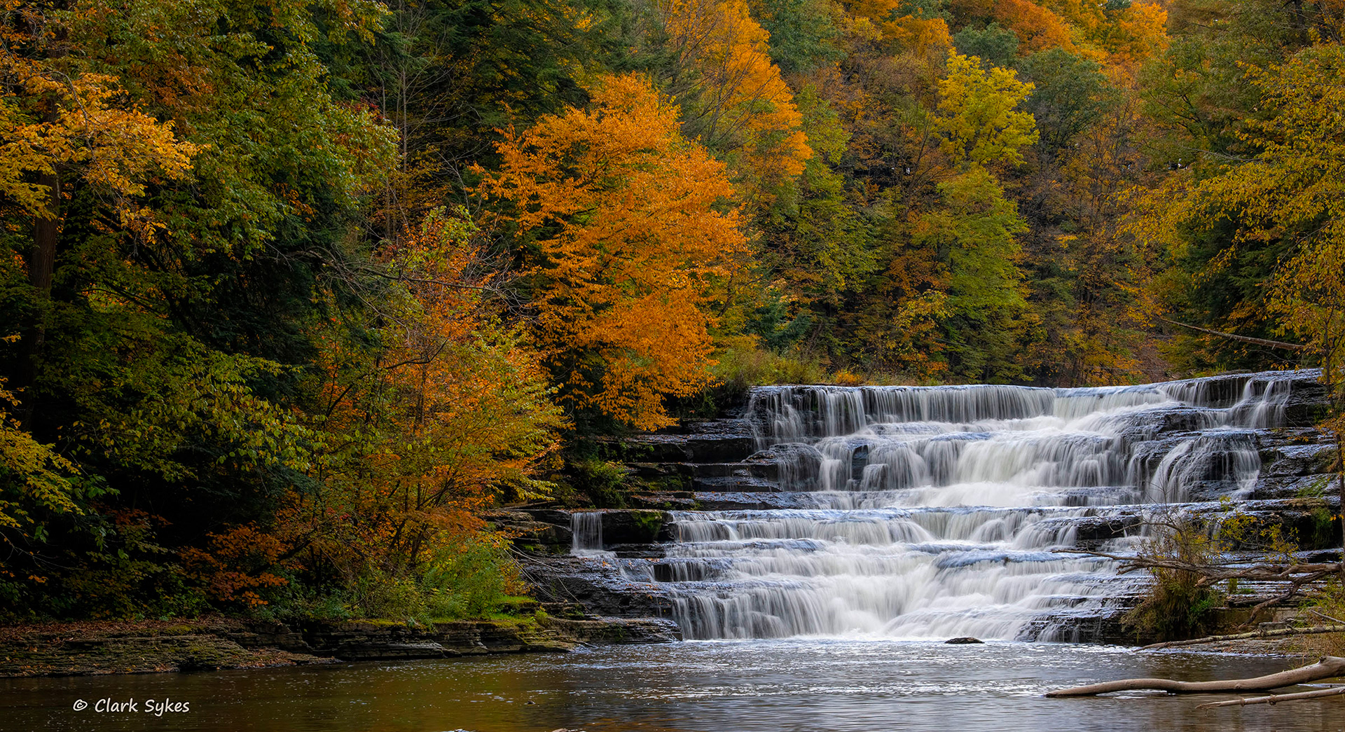 Wiscoy Falls, Allegany County, New York (Image GL-10)