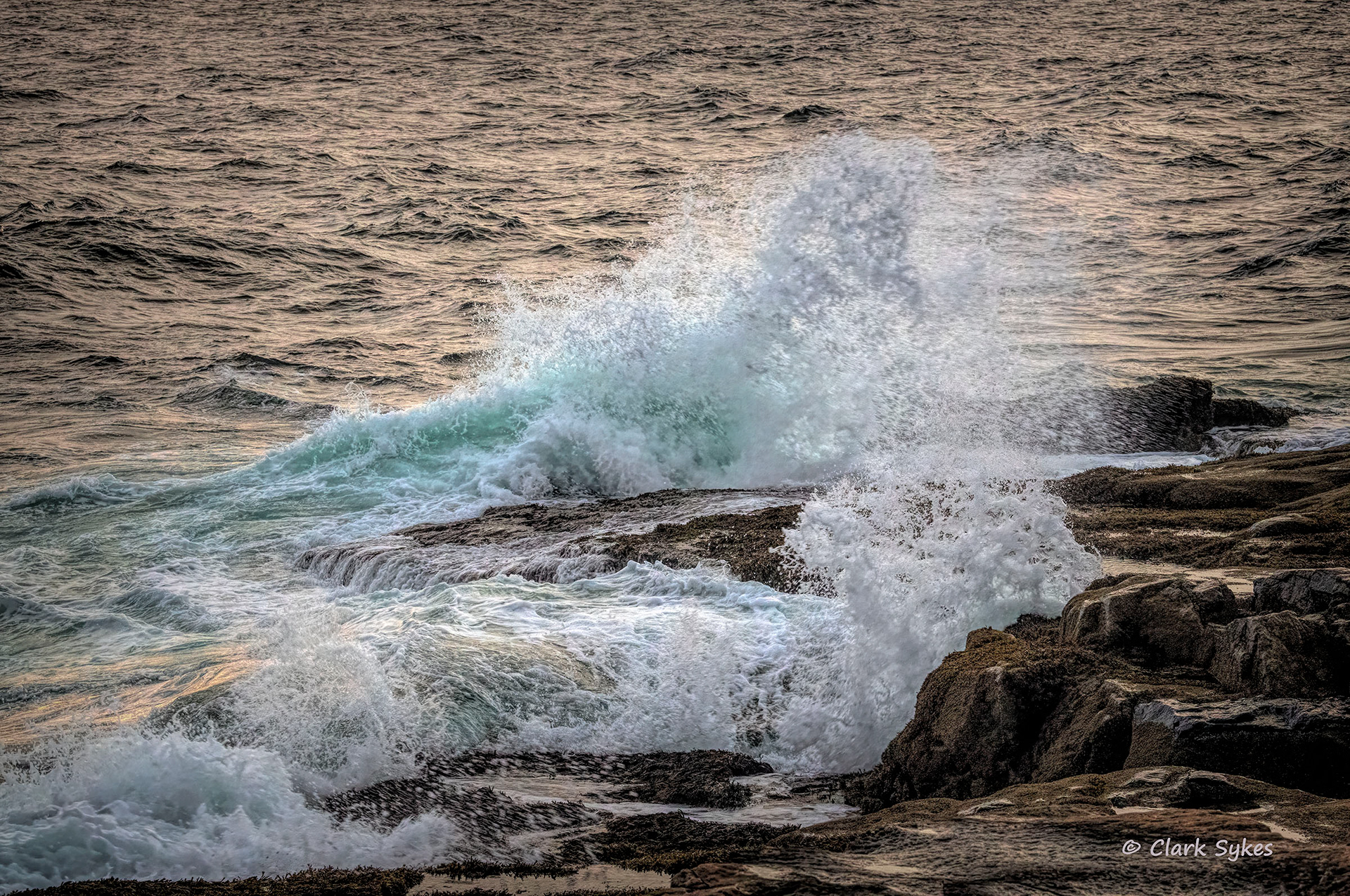 Schoodic waves, Acadia National Park, Maine (Image NE-6)