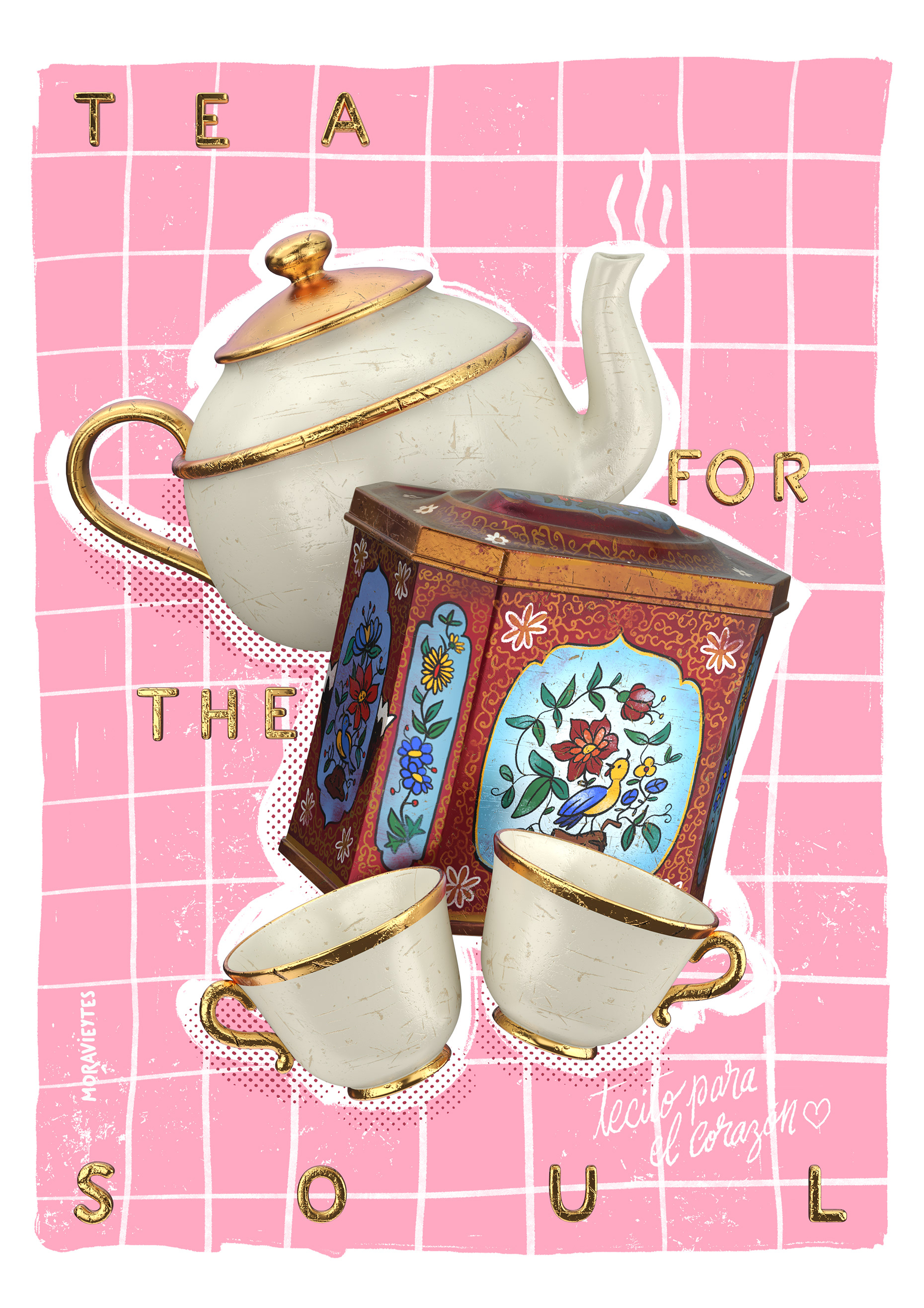 Tecito con amor - Available for licensing