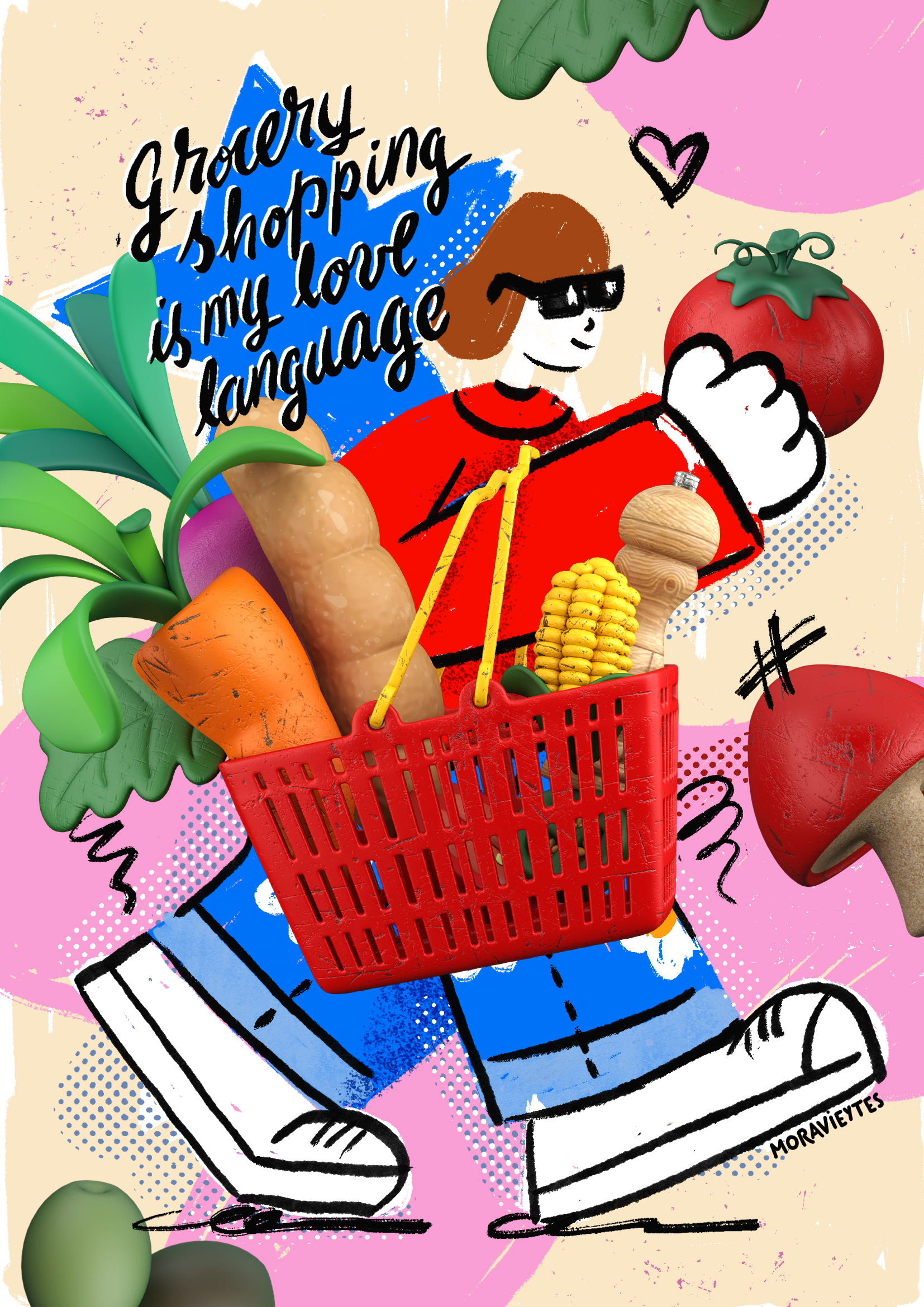 Veggies are my jam - Available for licensing