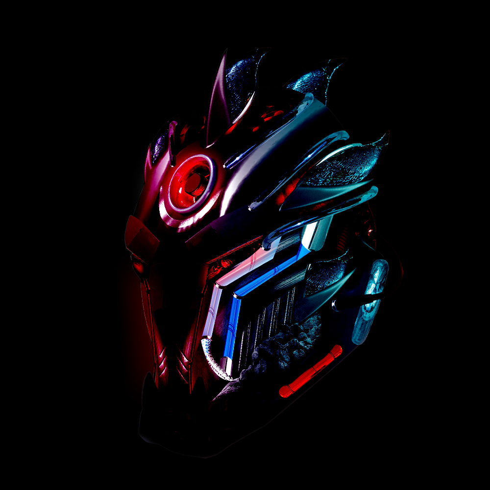 Created entirely of different images