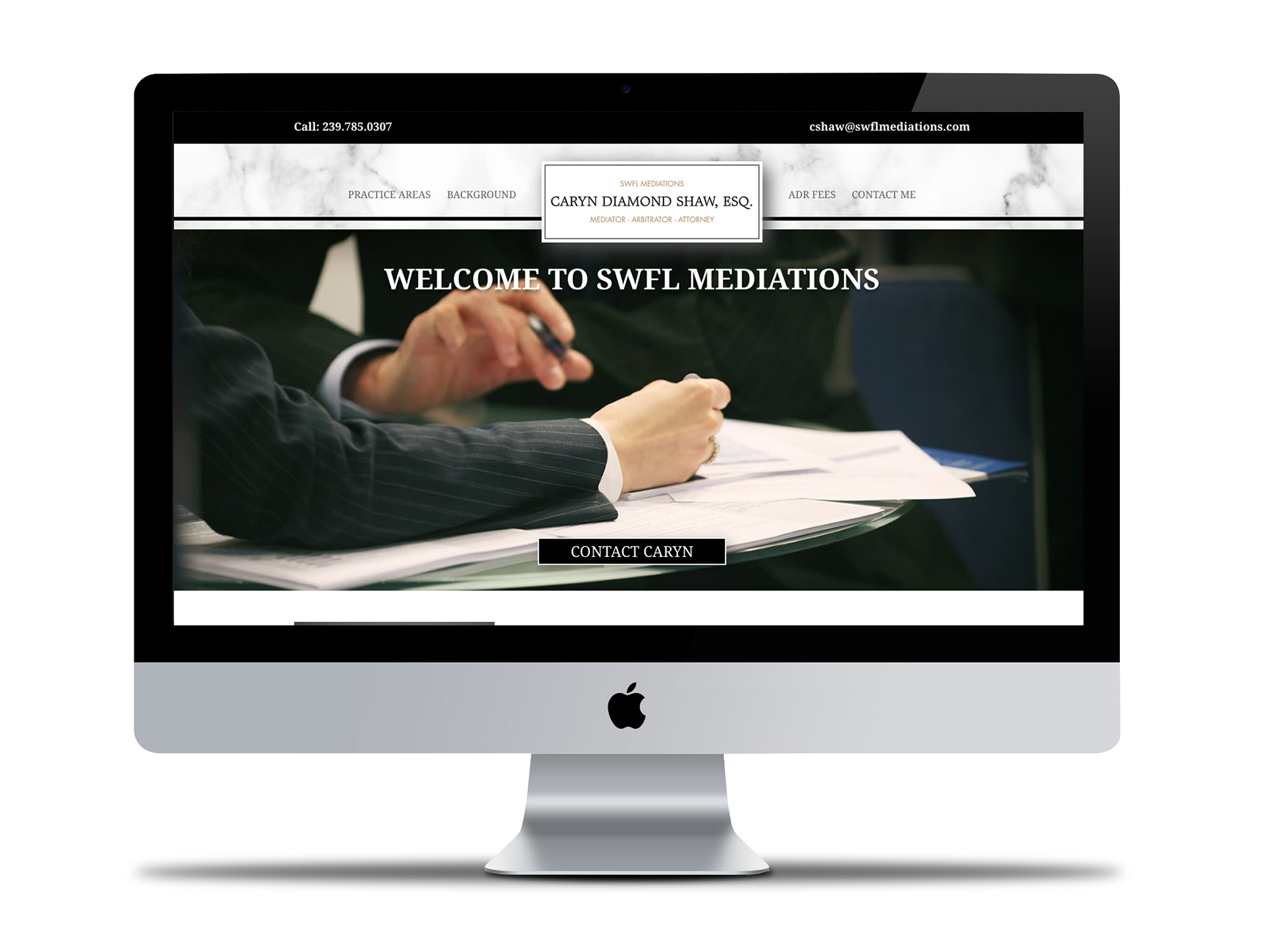 Design, UI/UX & Development - swflmediations.com