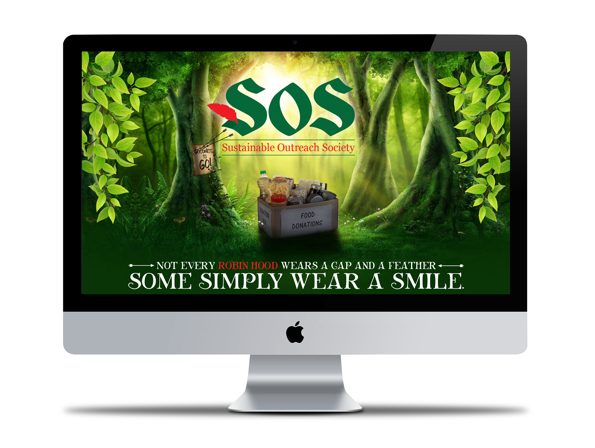 Design, UI/UX & Development - http://sosgoodnesstogo.com/
