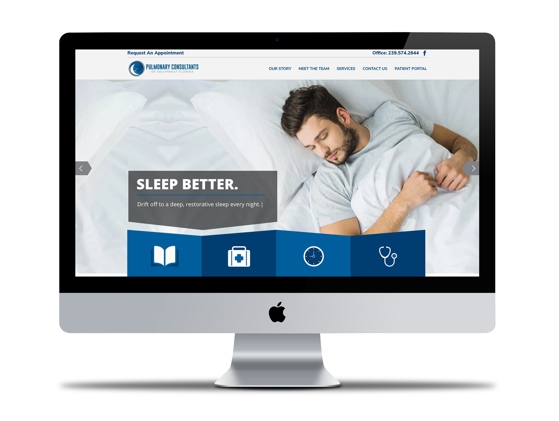 Design & UI/UX - https://floridasleepdoctors.com/