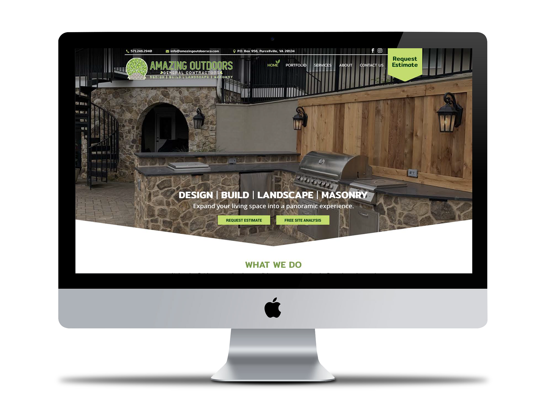 Design & UI/UX - https://amazingoutdoorsco.com/