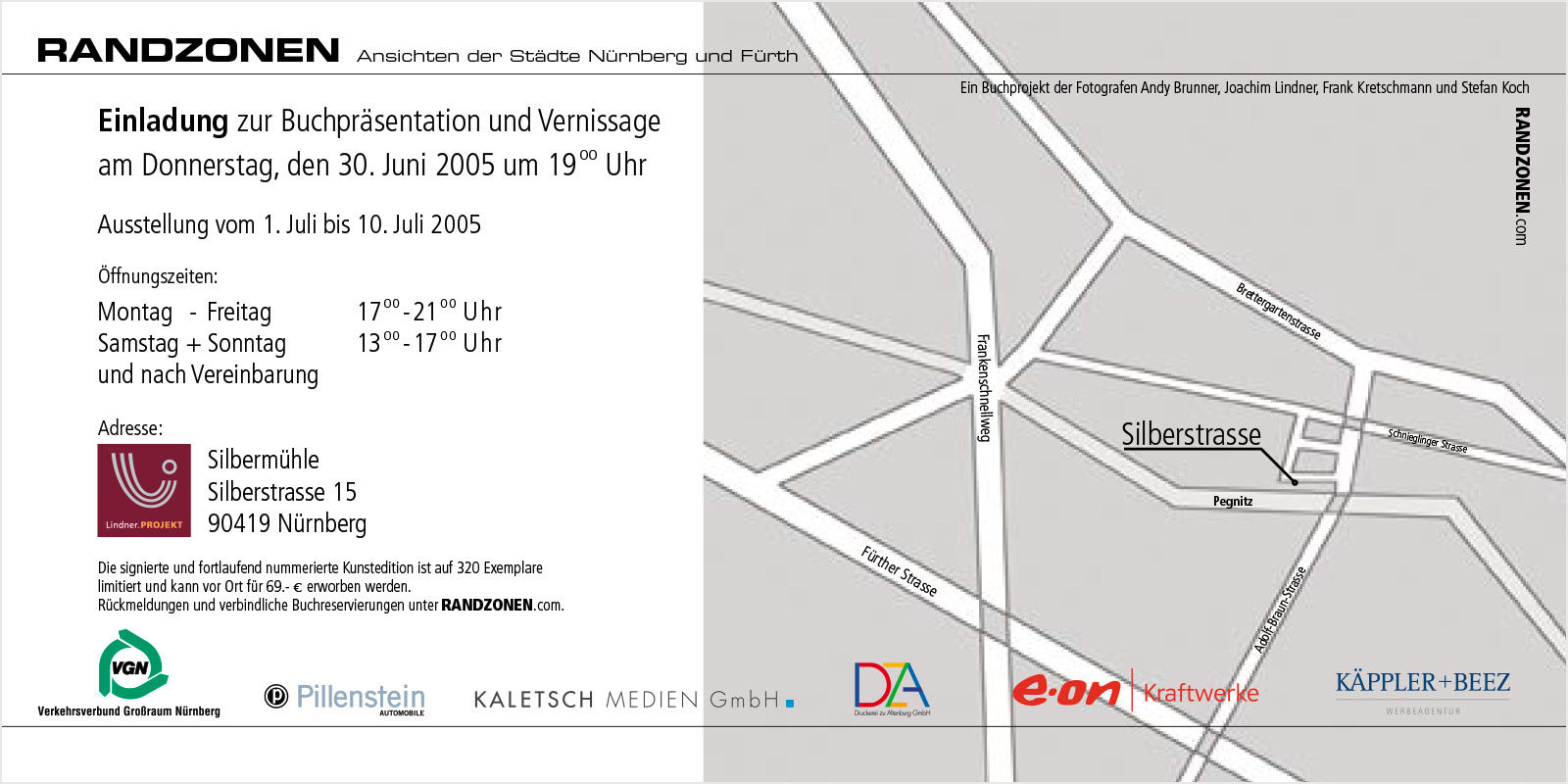 Ausstellung Randzonen - Ansichten der Städte Nürnberg und Fürth