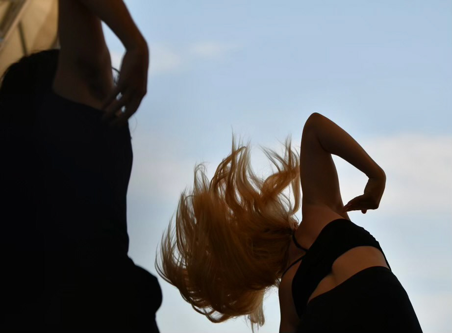 In performance at Ancient Lakes Dance Festival