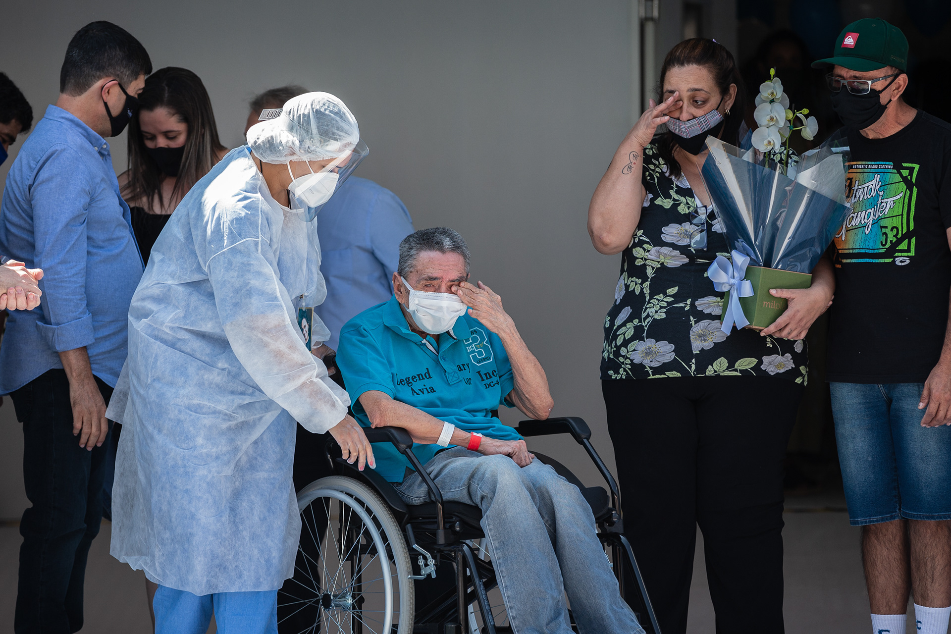 September 2020, último paciente a receber alta no hospital de campanha do Ibirapuera