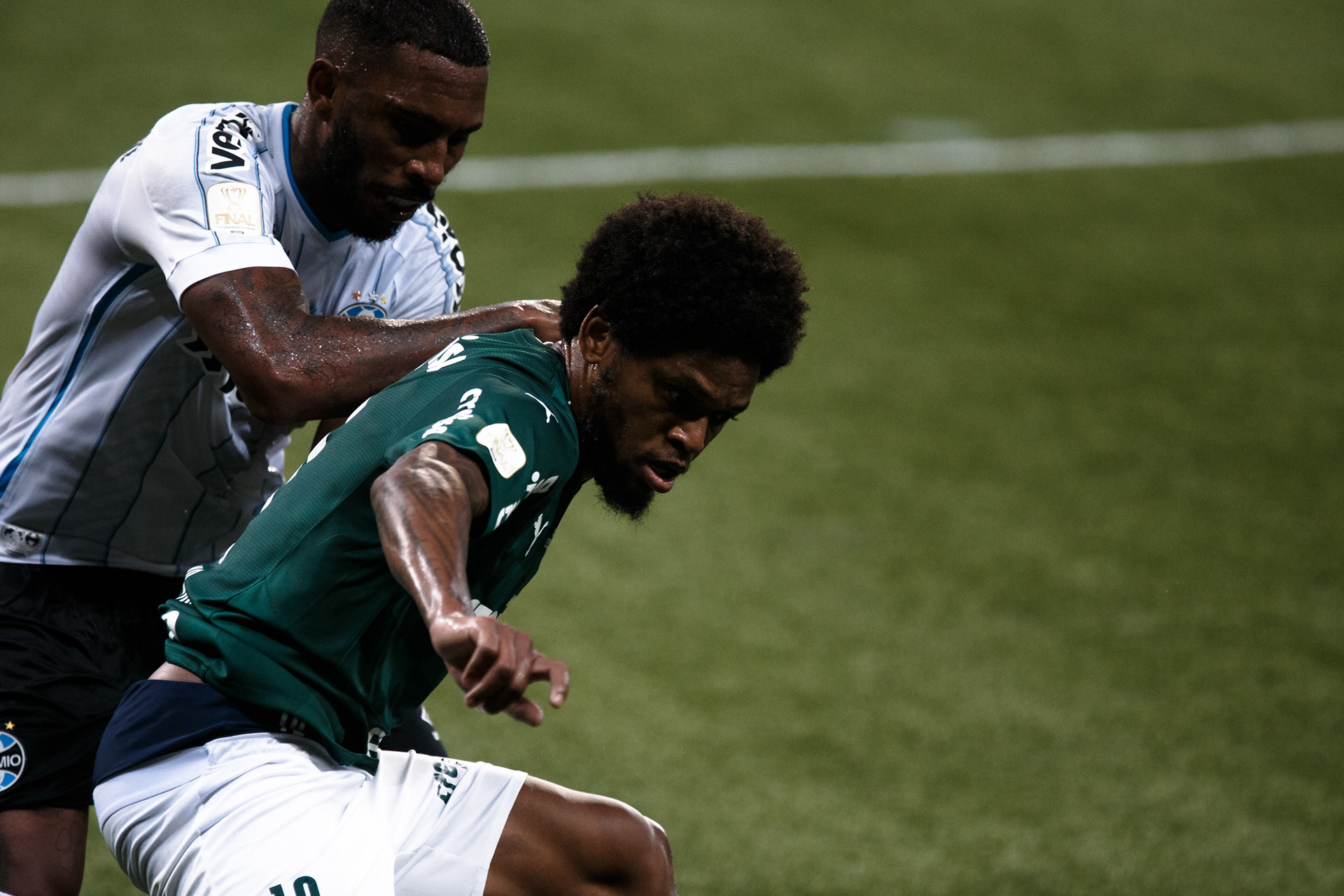 Luiz Adriano jogador do Palmeiras durante Final da Copa do Brasil 2020.