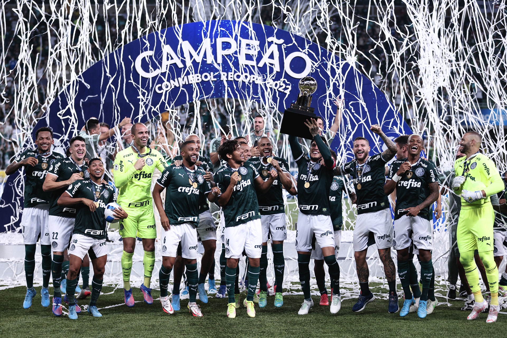 02 March 2022 - Palmeiras campeão da RECOPA Sul-Americana.