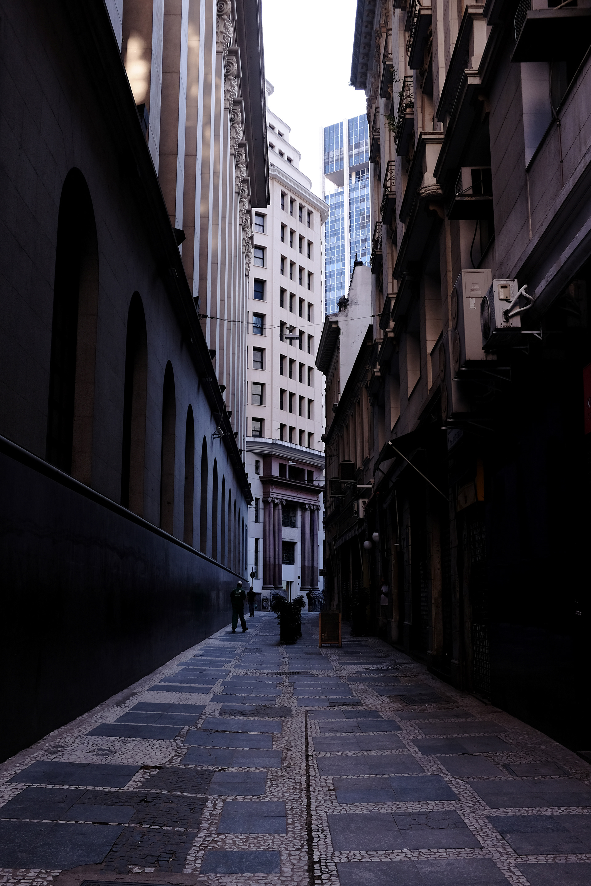 March 2020, ruas vazias no centro de São Paulo