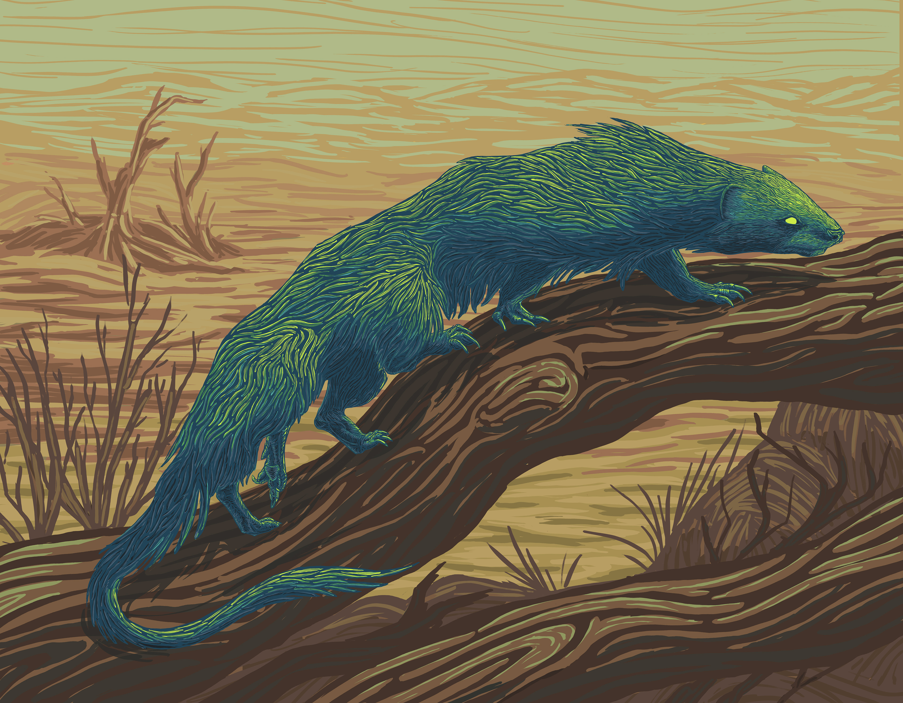 "Egyptian Mongoose" Digital