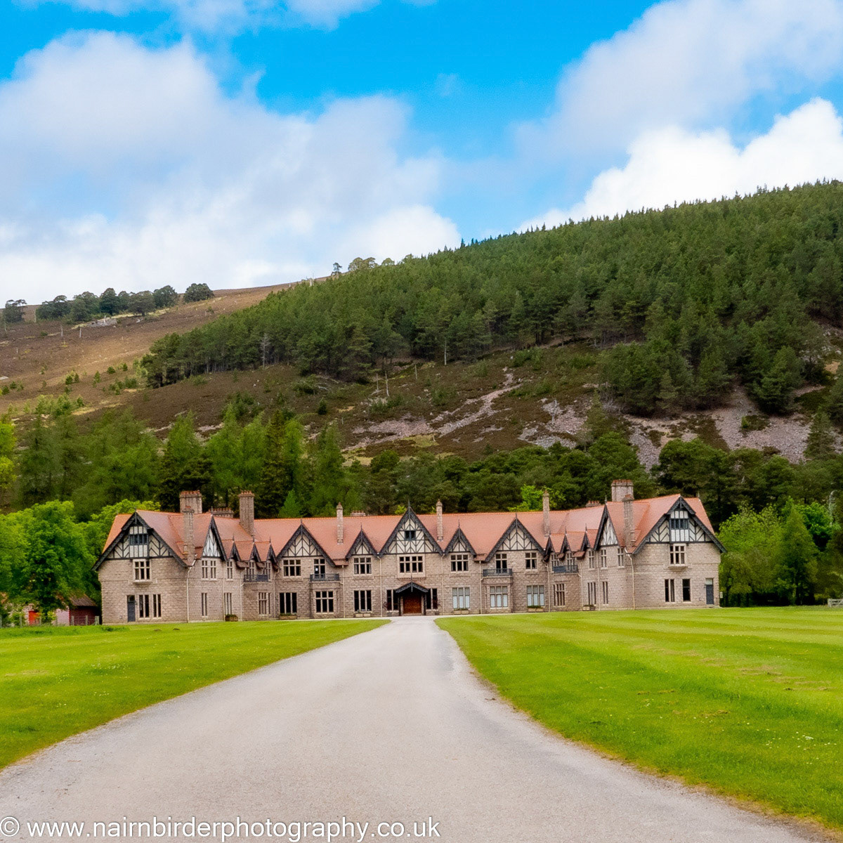 Mar Lodge in the Cairngorm National Park
