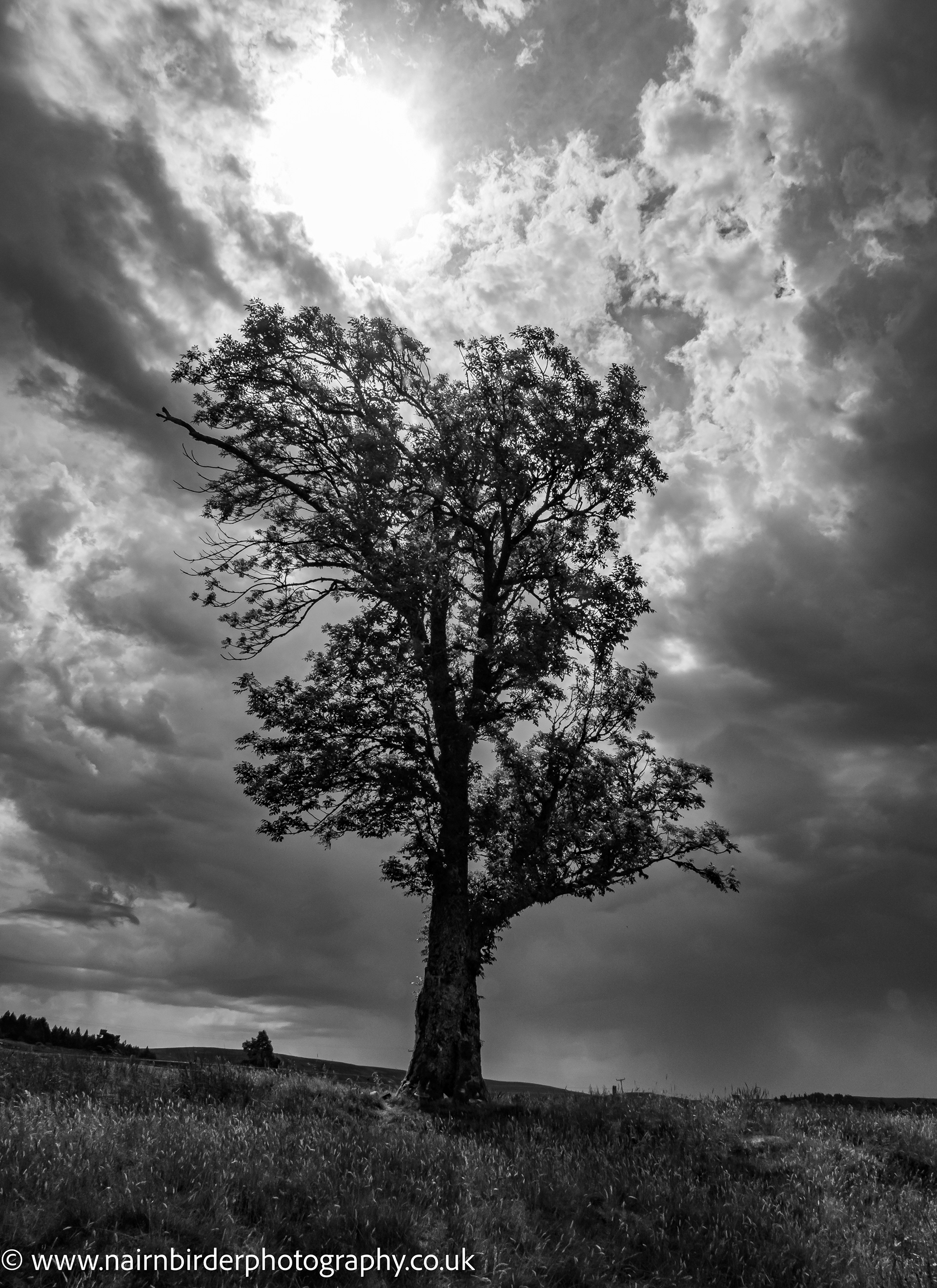 Storm at Lochindorb
