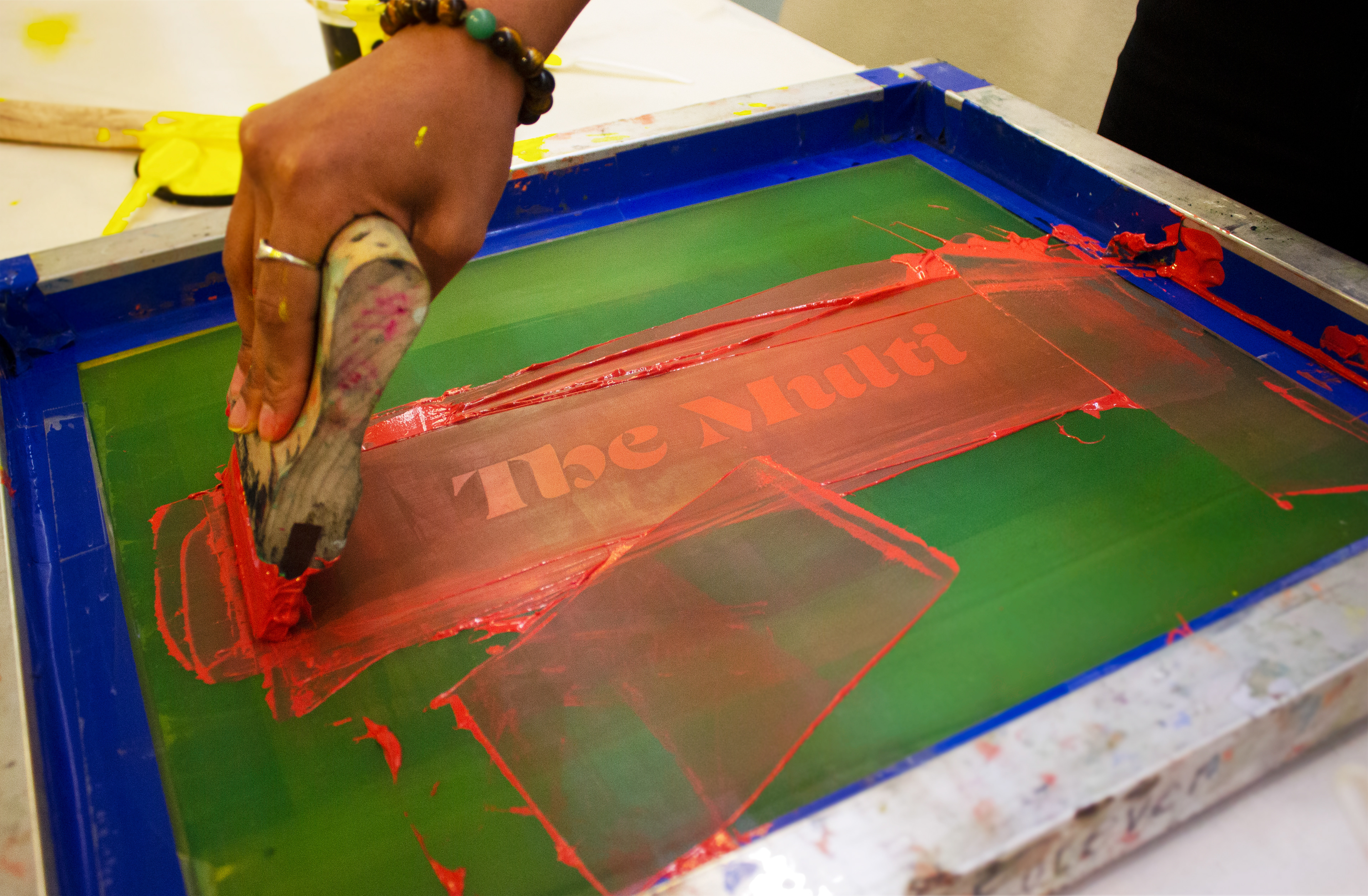 Silkscreening Event