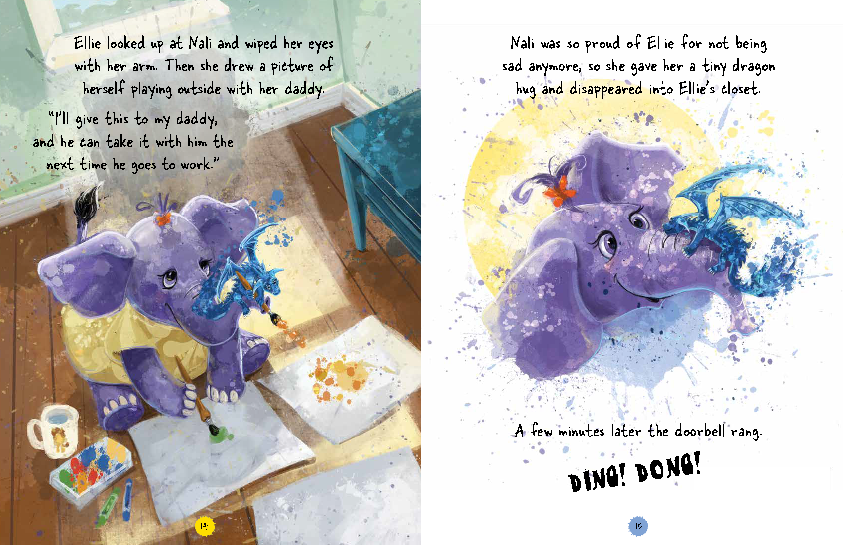 Ellie and Her Emotional Dragons interior