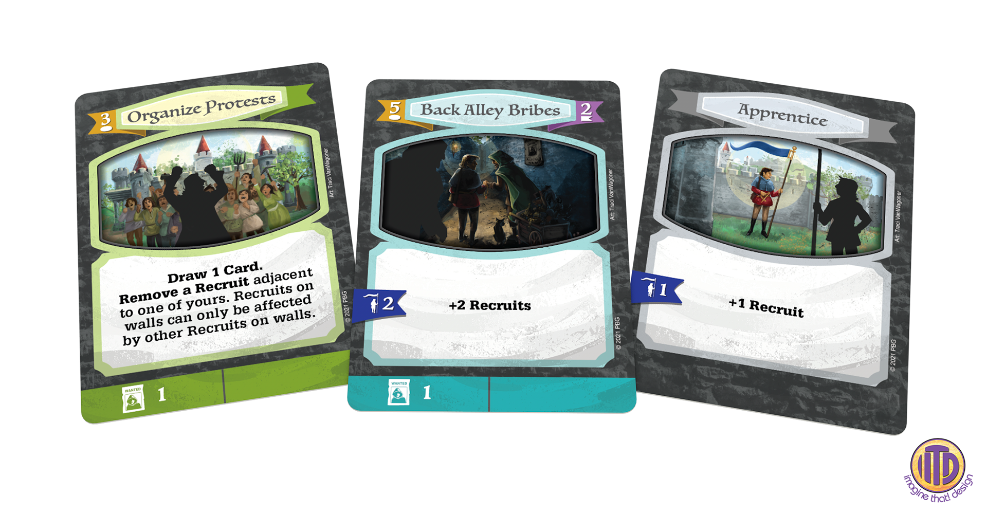 Castle Scape Playing Cards