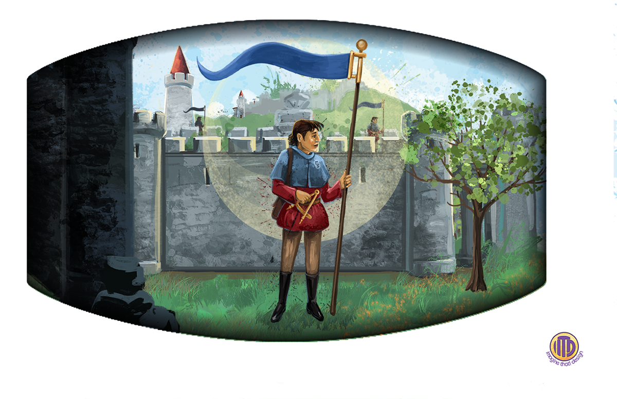 CastleScape -- Recruit card art