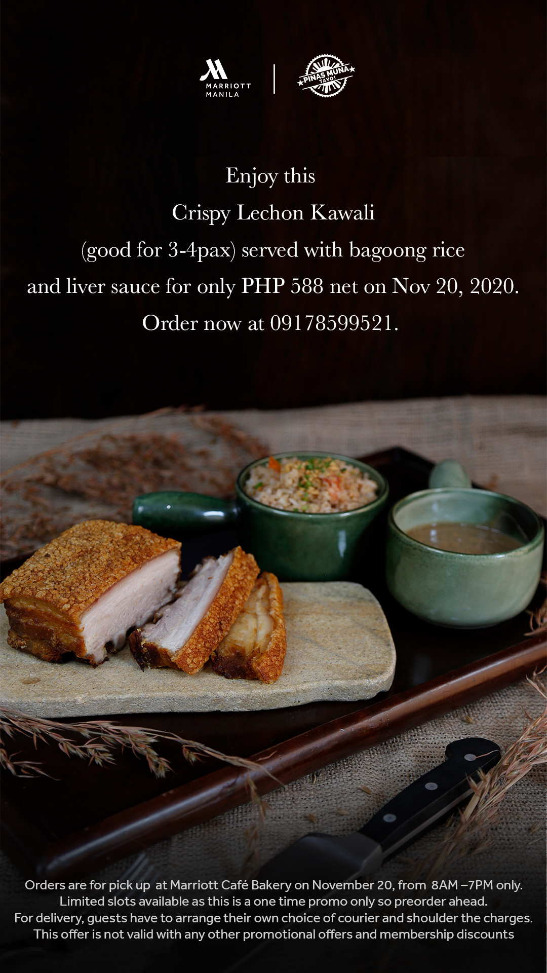For vertical digital signage - Lechon Kawali Day