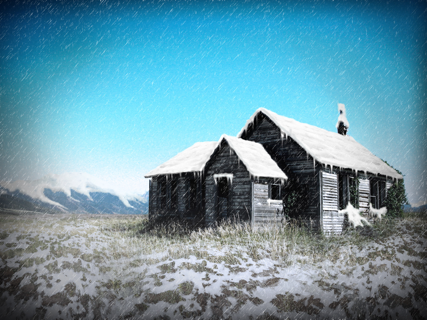 Digital Painting to Snow