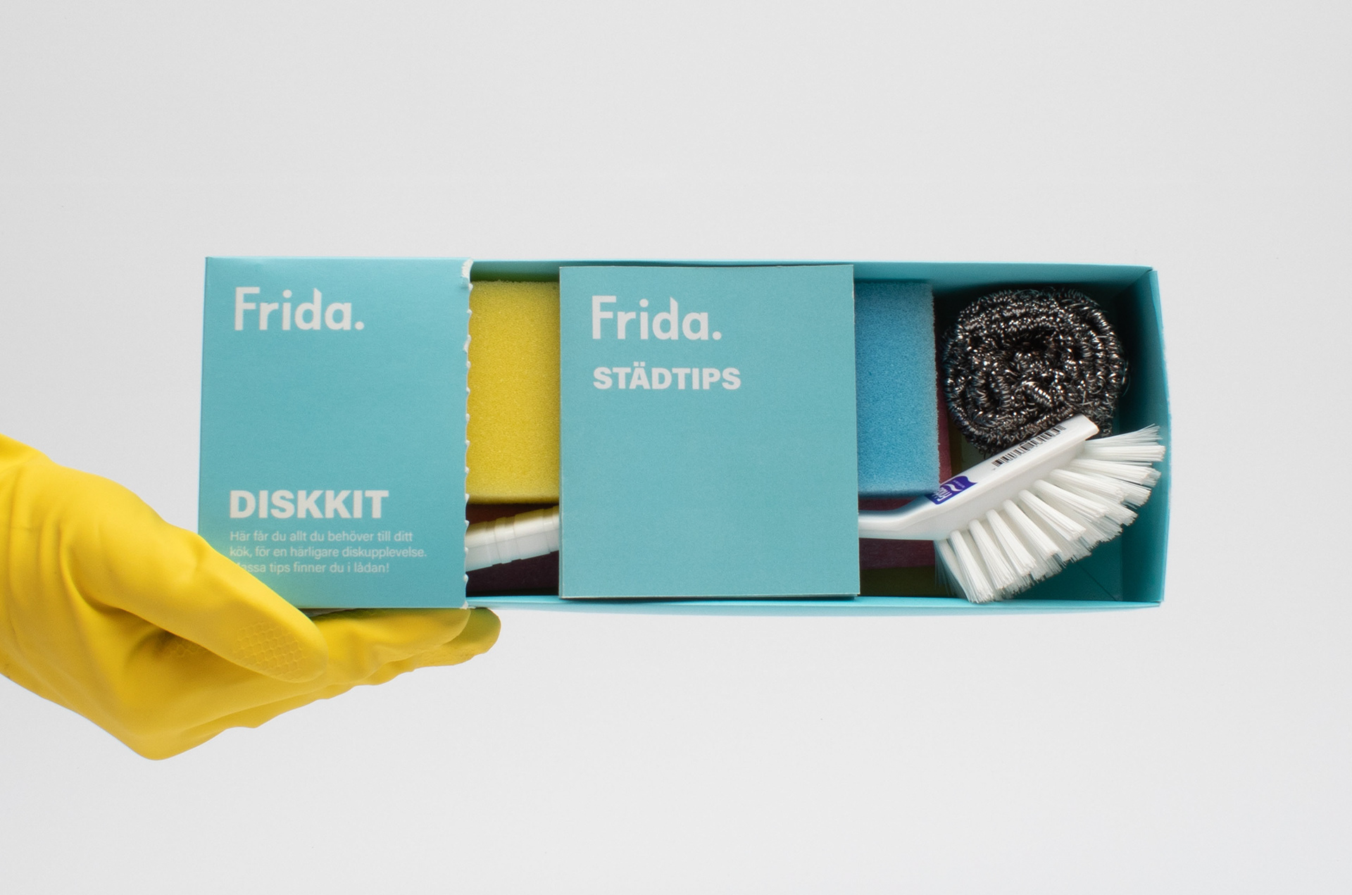 Dish washing set - Inside