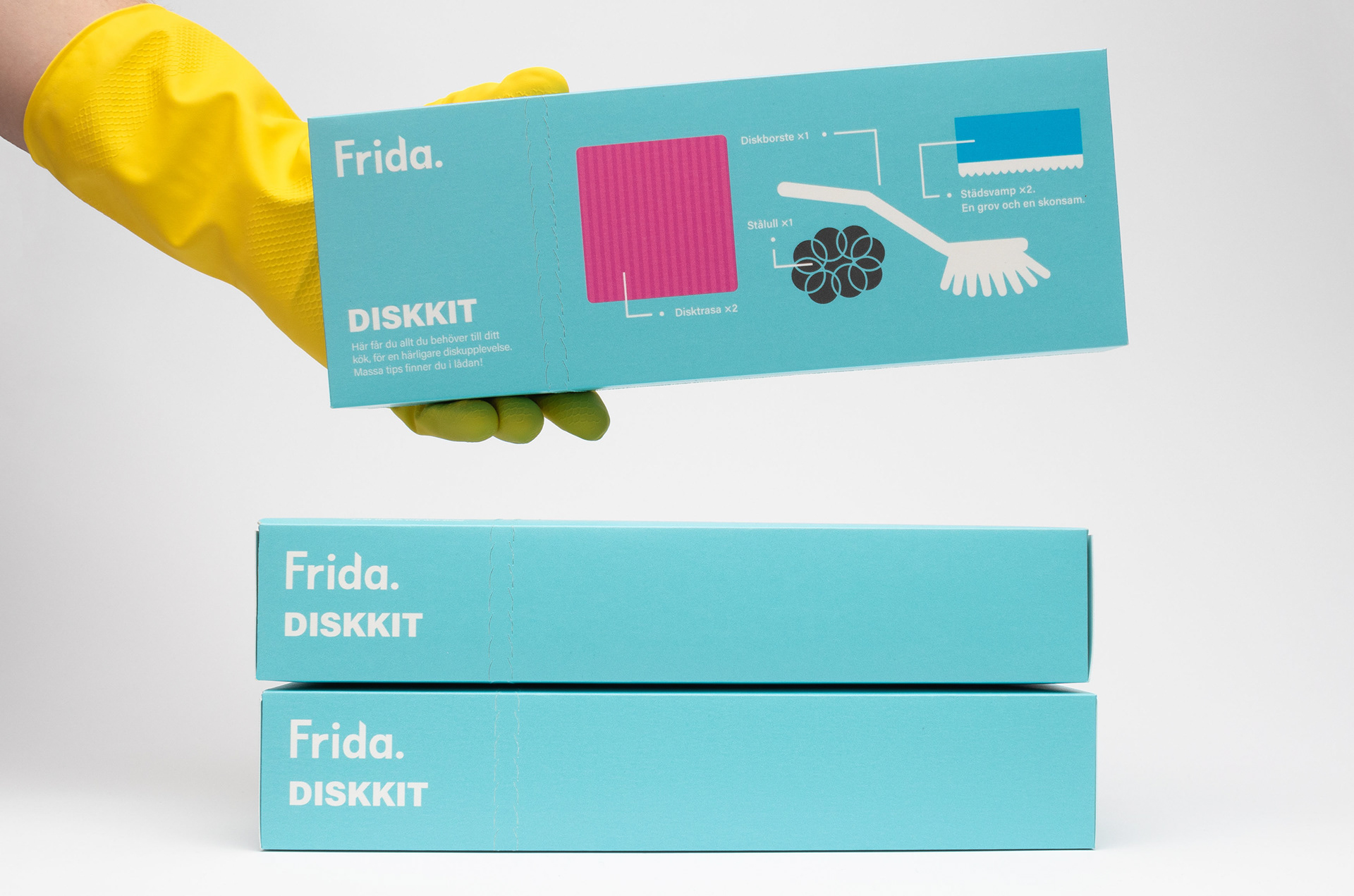 Dish washing set - Front