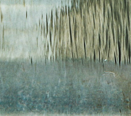 Enlarged close in view of water fountain