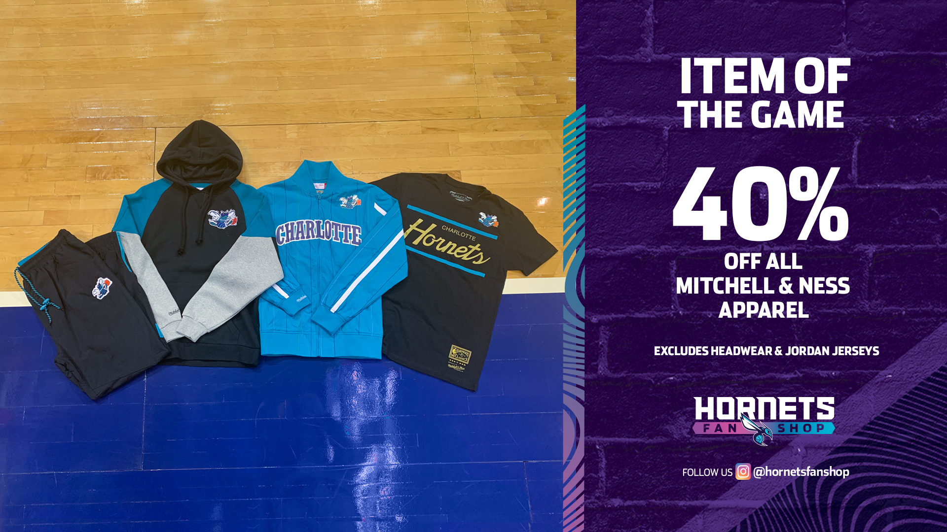 Mitchell & Ness Dreamville x Charlotte Hornets Swingman Jersey Black Men's  - FW20 - US