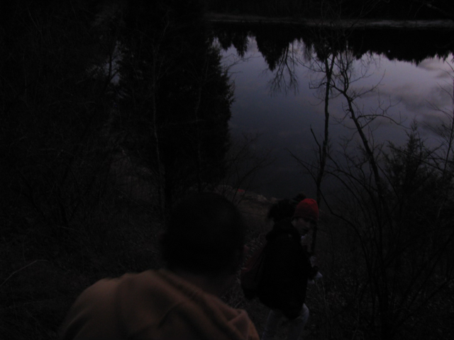 When I said we shot those portraits in the dark, I meant it!