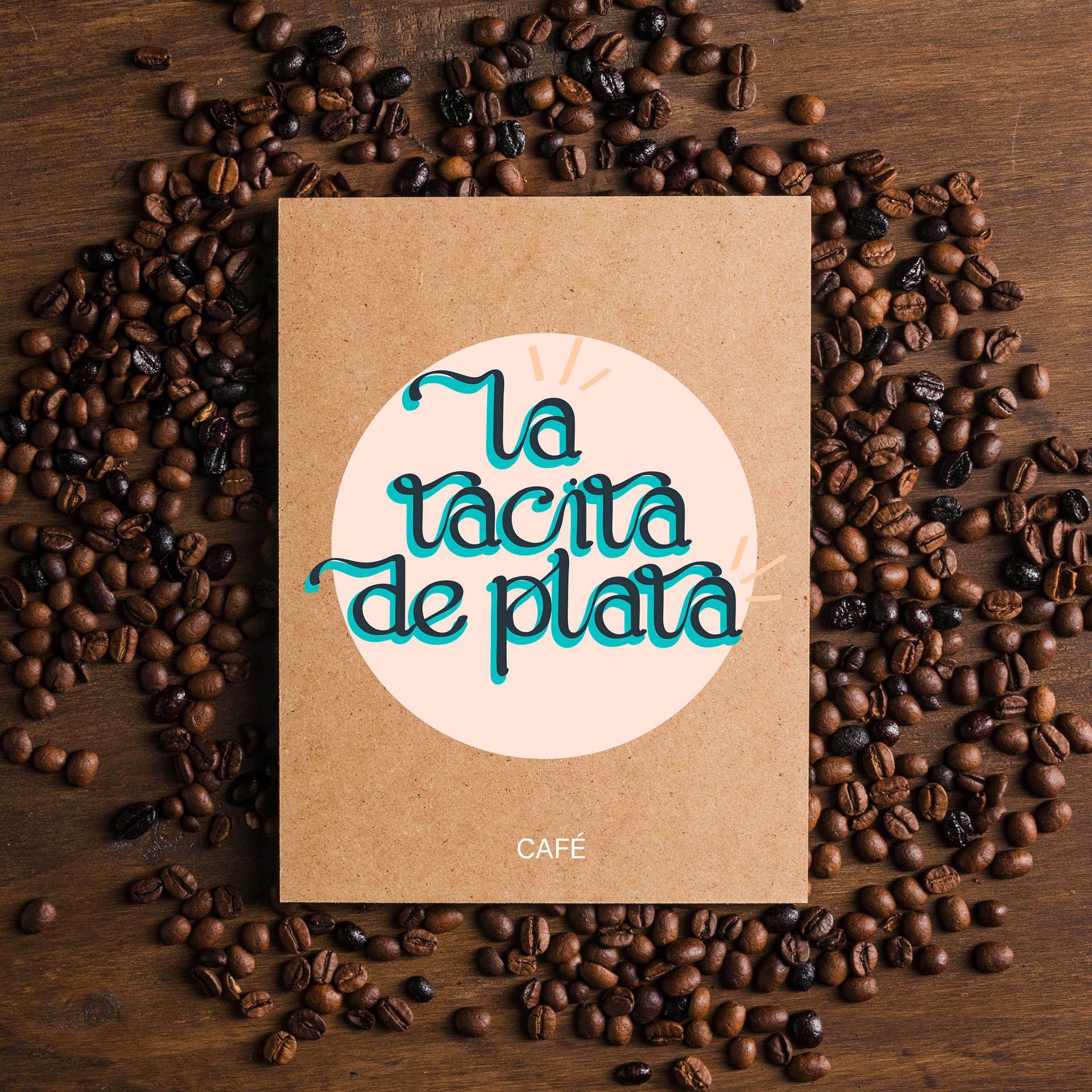 Marca de café basada en la caligrafía
