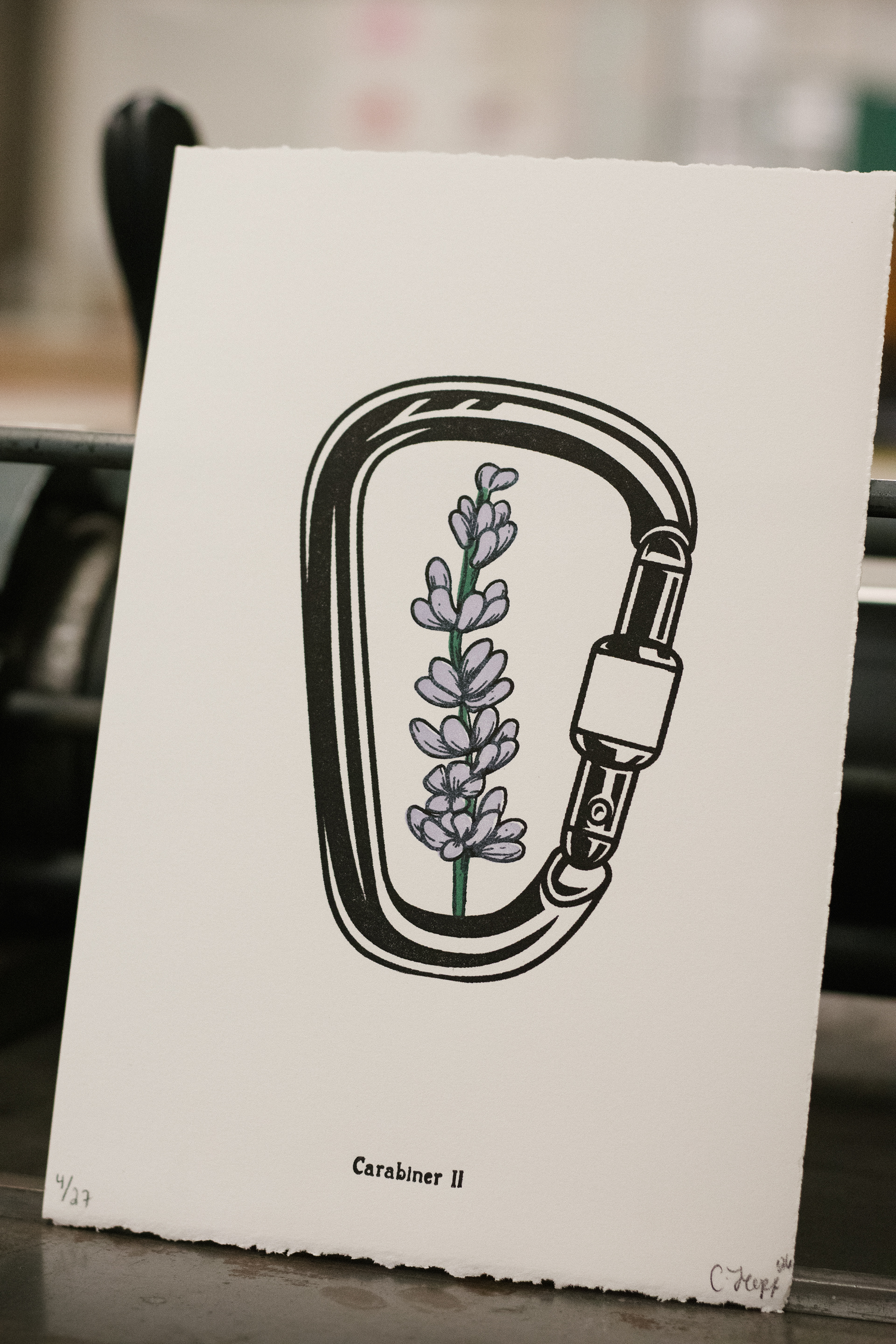 "Carabiner II," 2026.