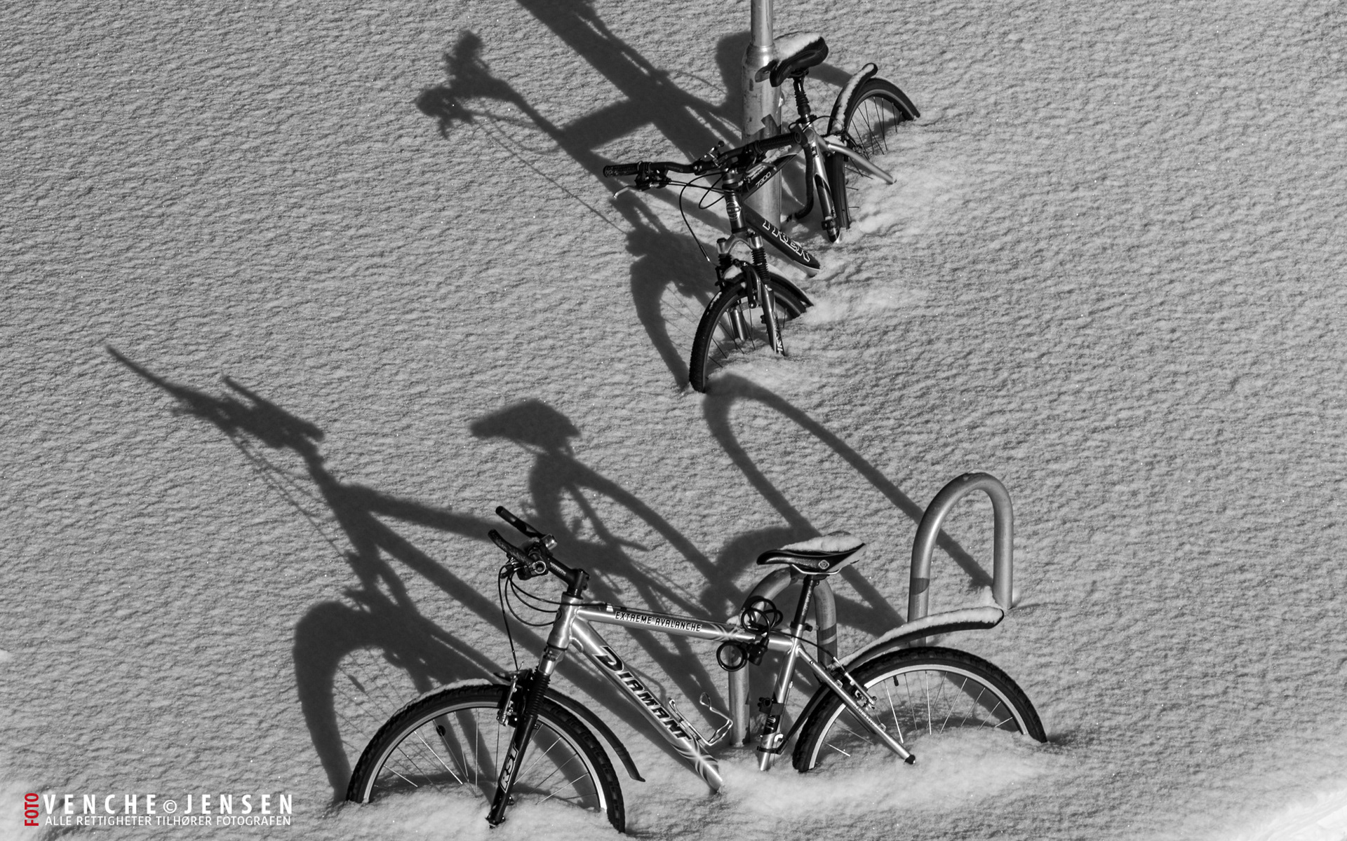 Parkert for vinteren