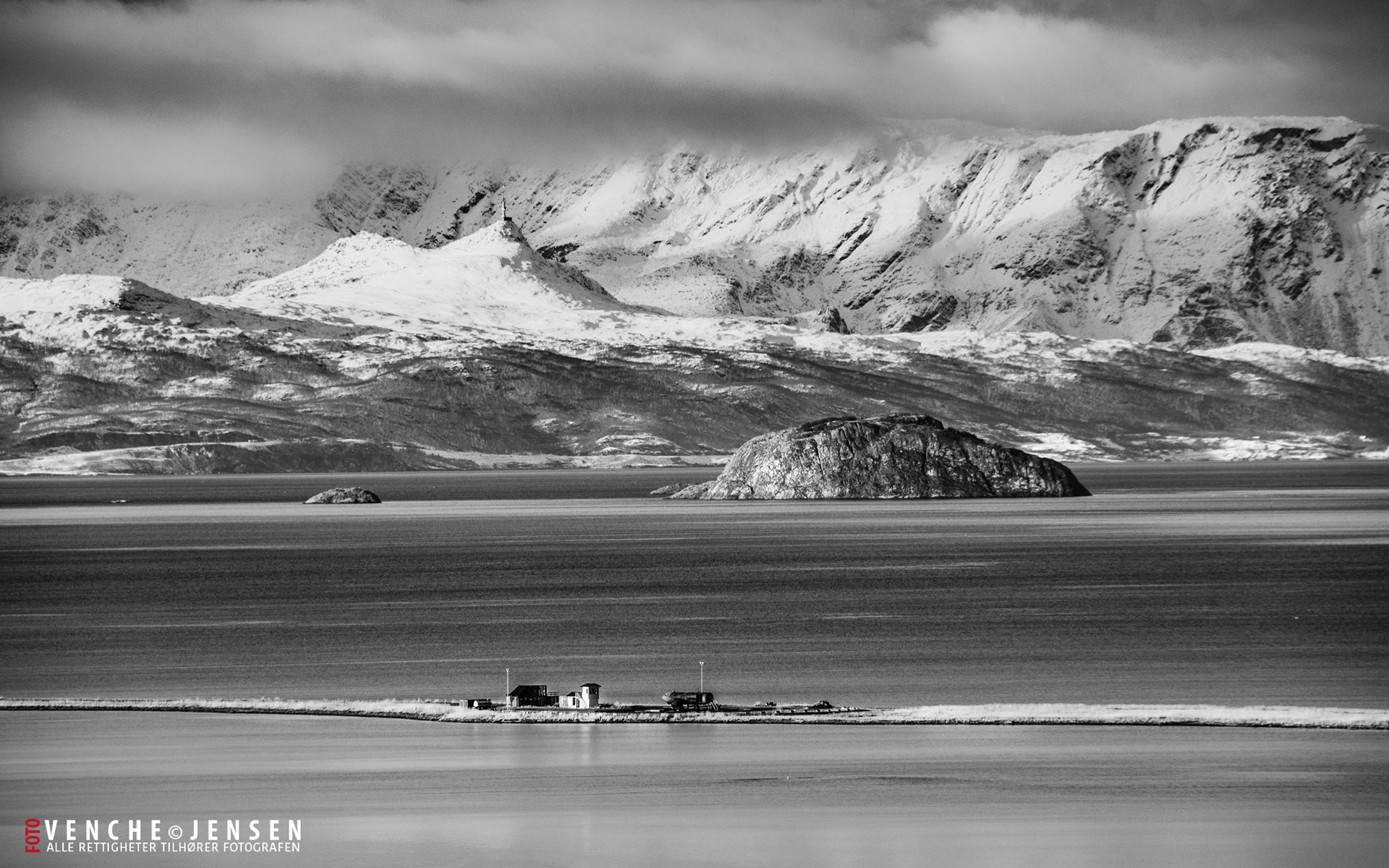 Utsikt fra Saga mot Algas