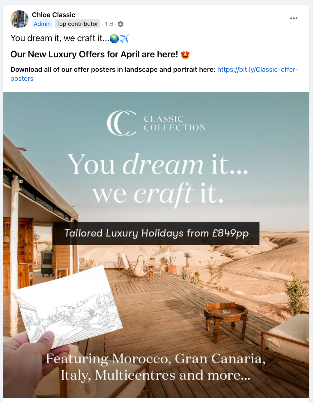 "You dream it, We craft it" Campaign Launch