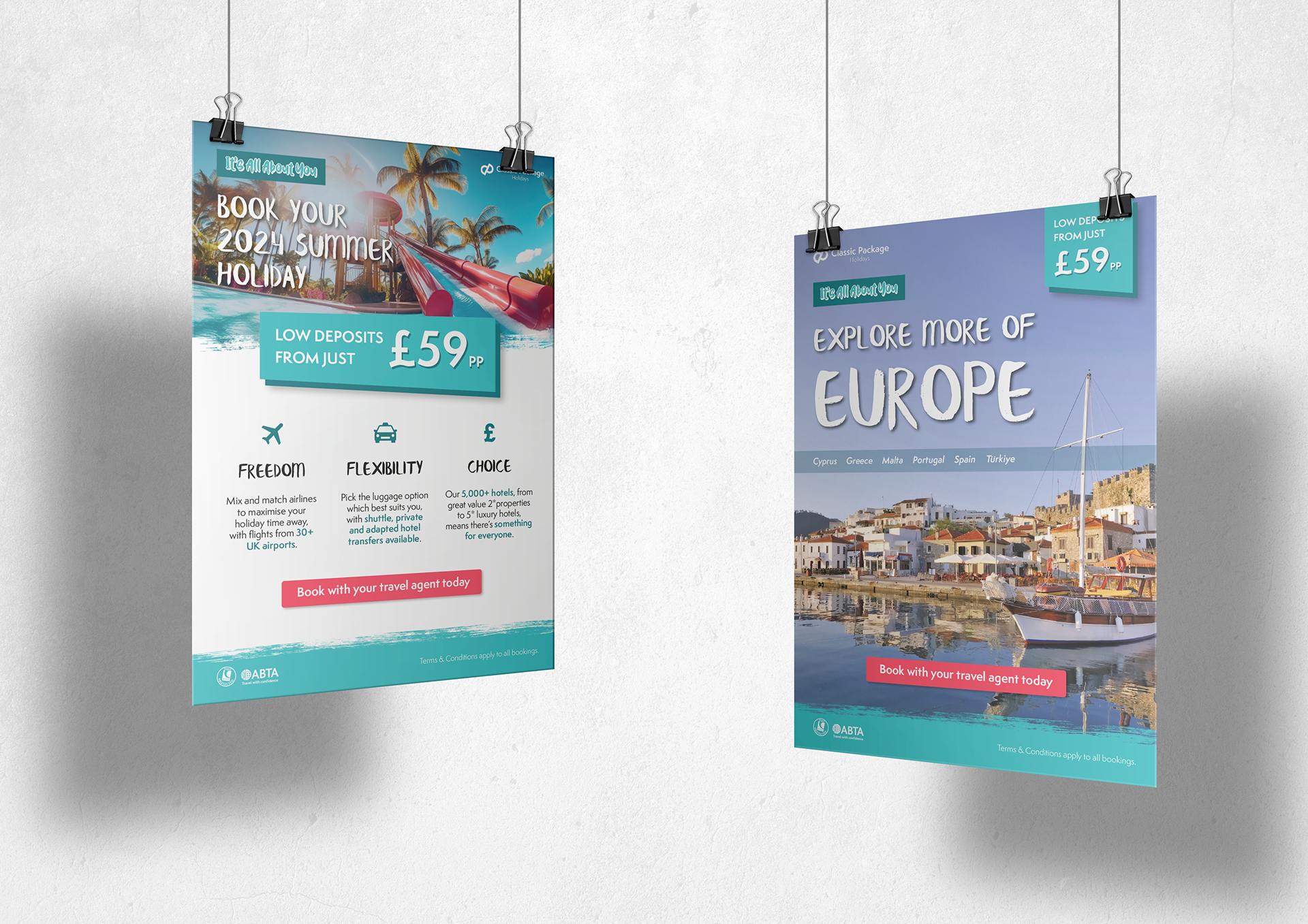 Classic Package Holidays - "Its All About You" Campaign